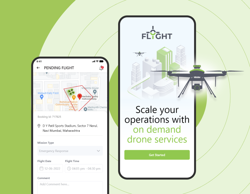 On-Demand Drone Services App