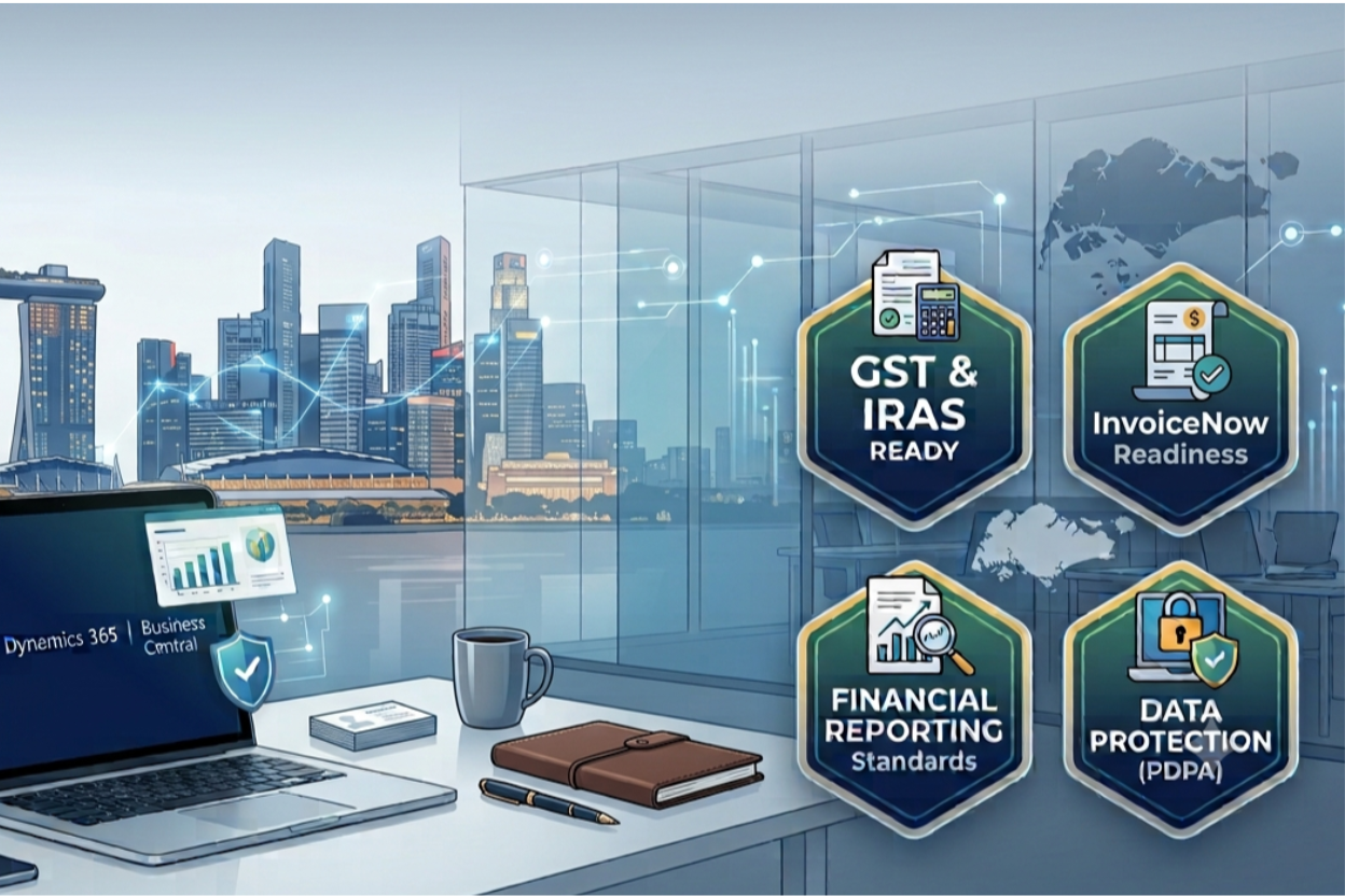 How Business Central ERP Keeps Singapore Businesses Compliant