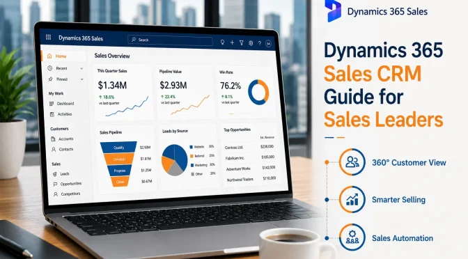 Dynamics 365 Sales CRM Guide for Sales Leaders: Features, Benefits, and Use Cases